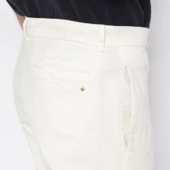 Pantalon Droit(Stretch Trousers Ecru) 13 Pantalon Droit(Stretch Trousers Ecru) -Rivieras Boutique p01 ecru detail