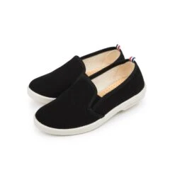 Classique Toile Noir Enfant(Kid Canvas Noir) -Rivieras Boutique riv kid k0101 sh20 42ef1615 c883 451a bd8e bb0dbdf99383