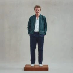 Blouson Zippé Vert(Green Zipped Jacket) -Rivieras Boutique rivieras clothes jacket green BADIA CL03