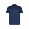 Polo Classique En Maille Marine(Navy Classic Knitted Polo Shirt)