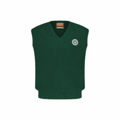 Pull Sans Manches Vert(Green Sleeveless Sweater)