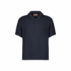 Chemise En Viscose Légère Marine(Navy Lightweight Viscose Shirt) -Rivieras Boutique rivieras clothes shirt navy ACAPULCO CL01