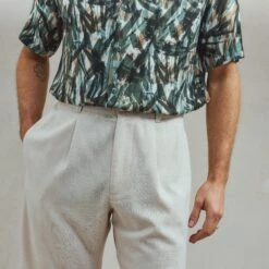 Chemise à Motifs Aventure(Adventure Patterned Shirt) -Rivieras Boutique rivieras clothes shirt print CALI CL06 f811be42 e53d 4ba5 939f 2ecd4a417934