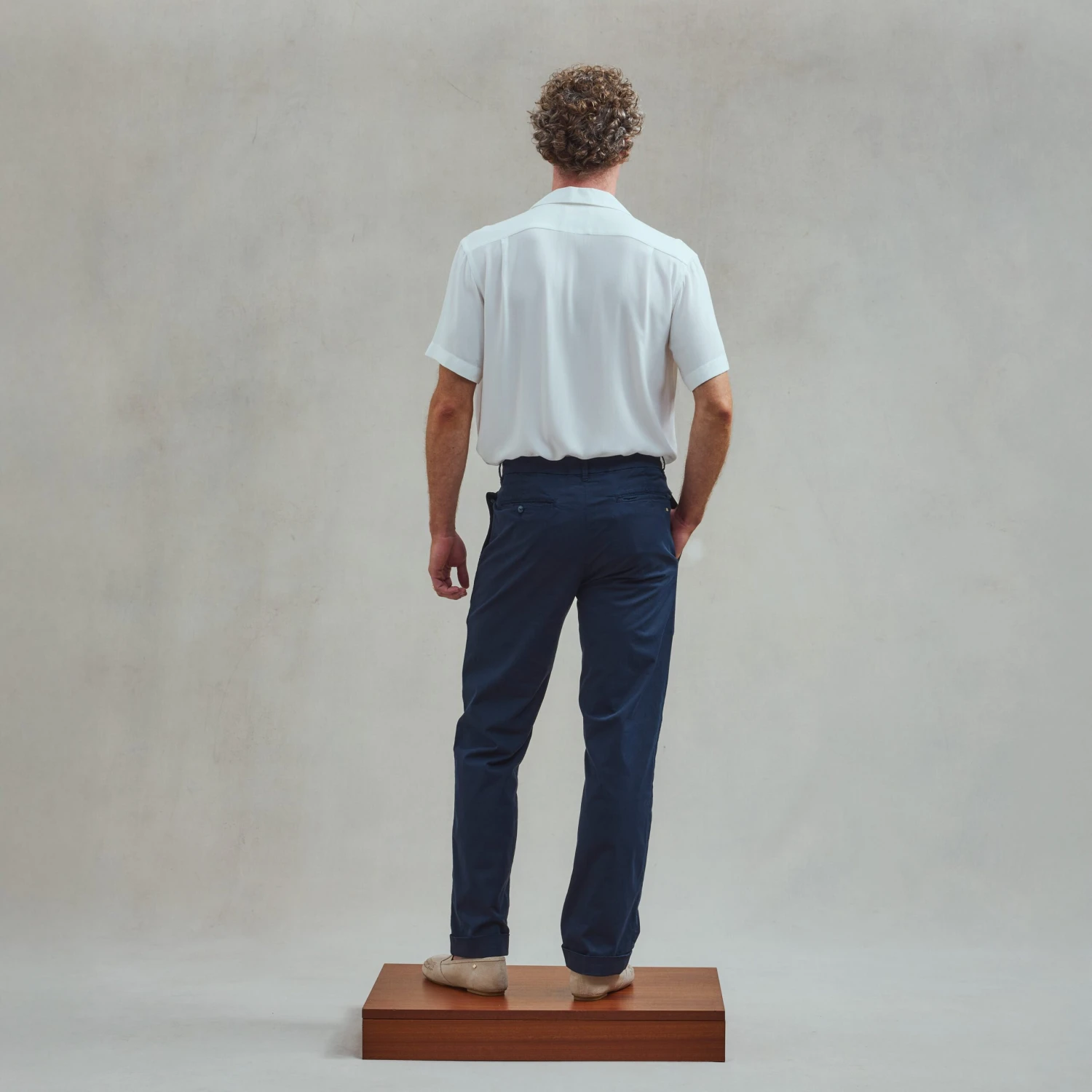 Chemise En Viscose Légère Blanche(White Lightweight Viscose Shirt) 6 Chemise En Viscose Légère Blanche(White Lightweight Viscose Shirt) – Image 4