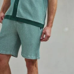 Short Bicolore(Bicolors Shorts) 11 Short Bicolore(Bicolors Shorts) -Rivieras Boutique rivieras clothes short green SALGADOS CL05