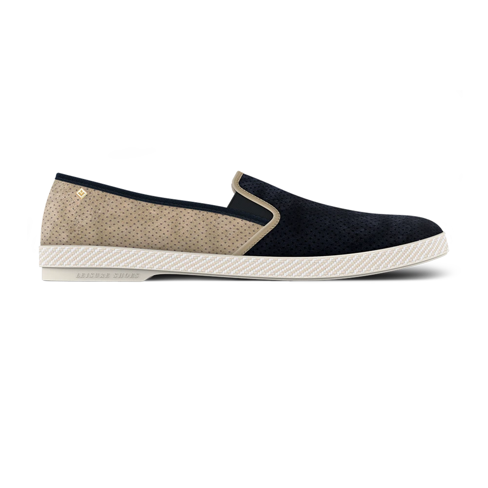 Classic Daim Match Marine Beige(Classic Suede Match Navy Light) 3 Classic Daim Match Marine Beige(Classic Suede Match Navy Light)