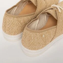 Lacets Nudude Beige(Rivlacets4050) -Rivieras Boutique rivieras shoes lace nudude ecru 4050 SH30