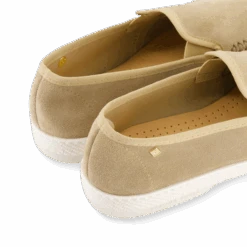 Classic Daim Tressé Beige(Classic Suede Tresse Beige) -Rivieras Boutique rivieras shoes suede beige 3093 SH20