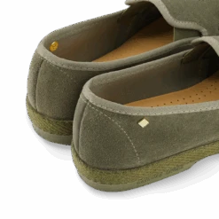 Classic Daim Tressé Kaki(Classic Suede Tresse Kaki) -Rivieras Boutique rivieras shoes suede kaki 3095 SH20