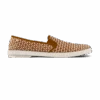 Classic Tressé Duke Rouille(Classic Woven Duke Rust) -Rivieras Boutique rivieras shoes woven brown 3185 SH00