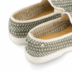 Classic Tressé Roma Kaki(Classic Woven Roma Kaki) 8 Classic Tressé Roma Kaki(Classic Woven Roma Kaki) -Rivieras Boutique rivieras shoes woven kaki 3131 SH20
