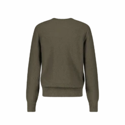 Pull Col Rond Kaki(Copie De Pull Col Rond En Maille Losange) 8 Pull Col Rond Kaki(Copie De Pull Col Rond En Maille Losange) -Rivieras Boutique romekakibackweb