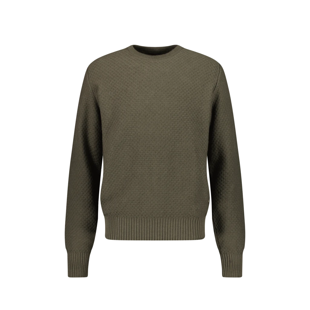 Pull Col Rond Kaki(Copie De Pull Col Rond En Maille Losange) 3 Pull Col Rond Kaki(Copie De Pull Col Rond En Maille Losange)